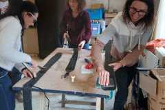 Les filles en action