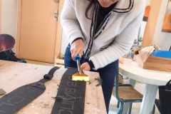 Nettoyage avant le réencollage