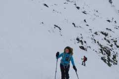 Cécile à la montée