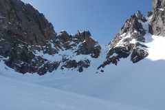 Couloir du Pas Ouest du Mont Clapier